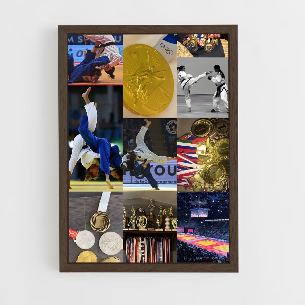 Poster Champions du Tatami – affiche Judo (vue 5)